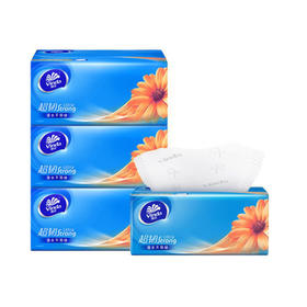 维达超韧抽取式纸面巾110抽3层12包V2286C（6901236330470 ）