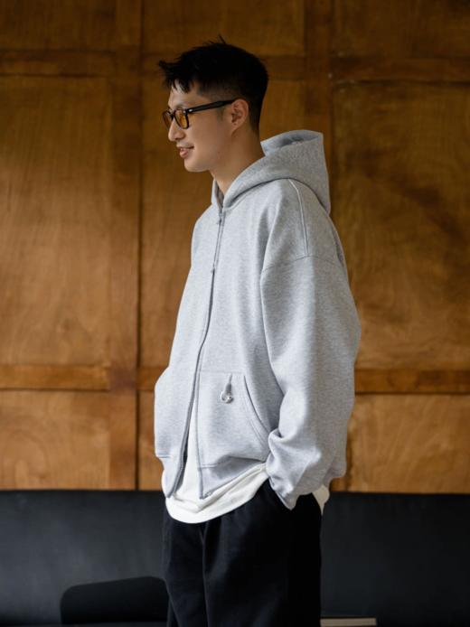 GYOZA PASTA/GP25AW-C055/双头拉链帽衫开衫连帽卫衣外套 商品图1