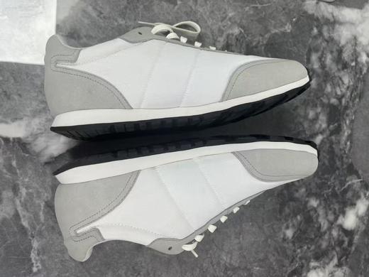 瑕疵HUGO BOSS/胡戈波士 男士绒面编织拼接小LOGO系带圆头休闲运动鞋 商品图1
