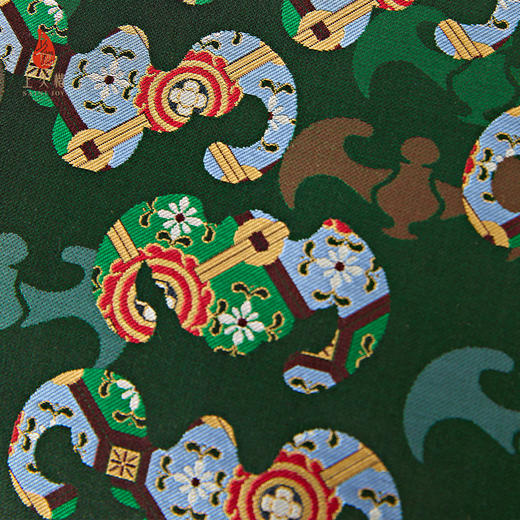 【上久楷 X 恭王府】宋锦腋下包彩画蝙蝠XB3B105204001 商品图12