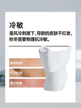 蕉下  分舱式高阻风保暖护颈口罩  PM001
