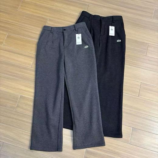 高品质新款法鳄秋秋冬季新款男士羊毛呢加绒休闲直筒裤！ 商品图0