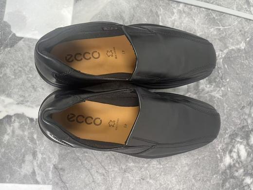 瑕疵ECCO/爱步 男士乐福鞋一脚蹬休闲商务方头皮鞋 赫尔辛基 540704 商品图0