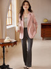 【年货节】熙世界西装女外套2025年新款春秋小个子时尚粉色高级感炸街小西服 商品缩略图4