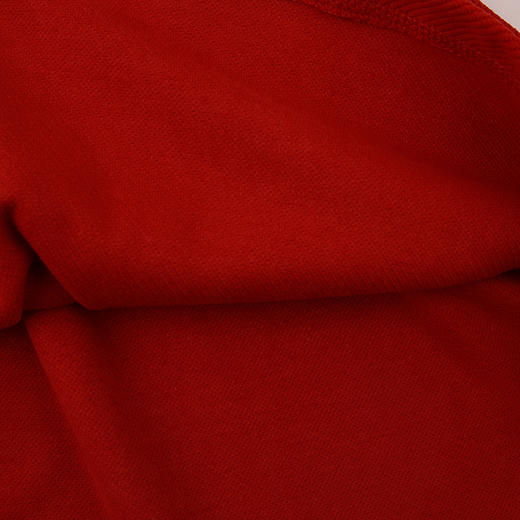 棉果果冬季新品新年款女童中国红喜庆节日氛围抽条针织背心裙M522702425774 商品图3