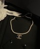 YS17-香奈儿 22K秀款爆款水钻双C珍珠项链（JM*MM） 商品缩略图3