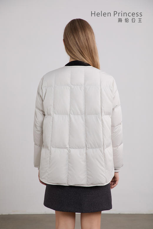 披肩圆领羽绒服 商品图8