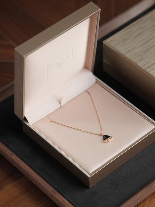 YS10-宝格丽 标志性扇形图案 18K金项链（XK） 商品图2