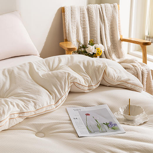 多喜爱 美眠康 小竹绵大豆七孔冬被/子母被 商品图1