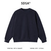 SDSA男士秋冬新款痞帅男装潮牌简约撞色印花圆领卫衣百搭时尚上衣 商品缩略图0