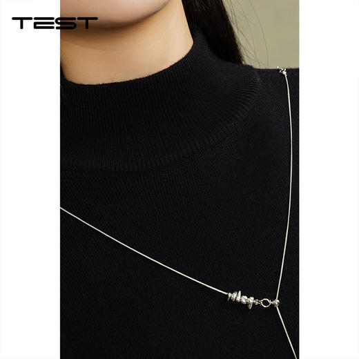 冬上新韩版气质修身加厚保暖显瘦打底裙4254017 商品图2