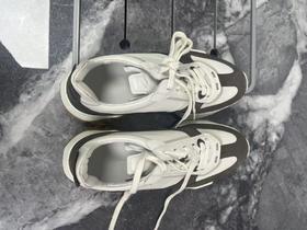 瑕疵ECCO/爱步 男士户外抓地耐磨厚底撞色运动鞋 复古跑鞋524914