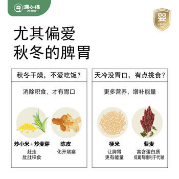 澳小倍婴幼儿炒米茶儿童脾胃水陈皮麦芽养生茶宝宝果汁开胃健康饮料免煮 商品图1