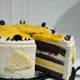 奶皮子布蕾切块