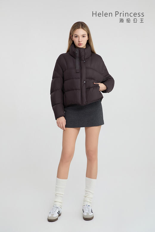 宽松落肩面包羽绒服 商品图3