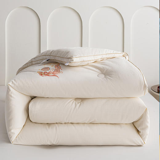 多喜爱 美眠康 如意锦鲤大豆春秋被/冬被/子母被 商品图2