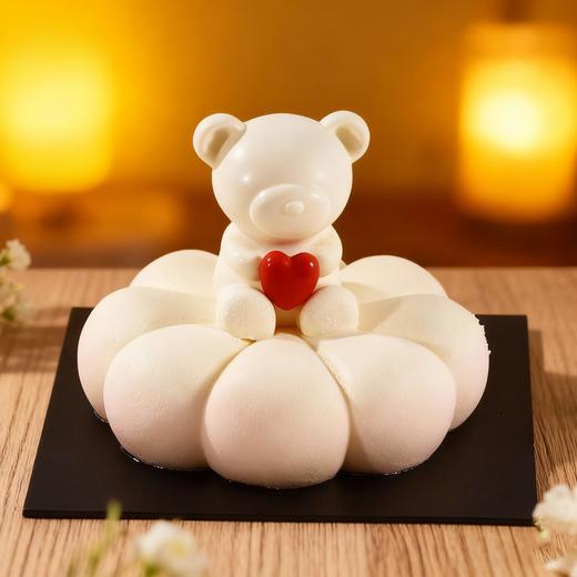 抱心小熊【动物奶油生日蛋糕W】 商品图2