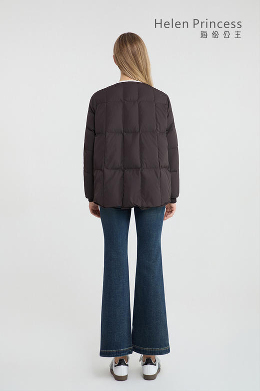 披肩圆领羽绒服 商品图4