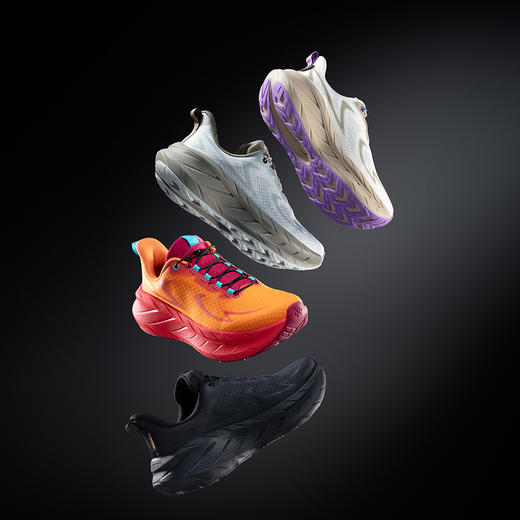 【双密度科技缓震中底  前掌回弹后掌缓震】必迈远征者Pure2.0全天候 超轻耐磨防滑橡胶大底 独特鞋底全掌通风气道 商品图1