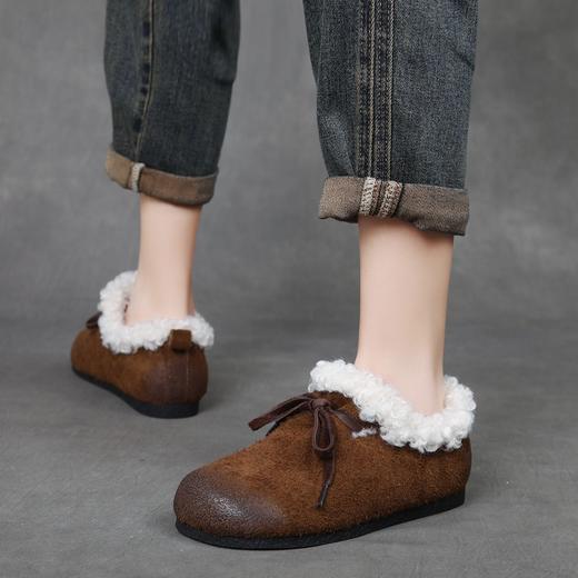 FR 85801雪地靴羊羔毛软底显瘦舒适保暖 商品图1