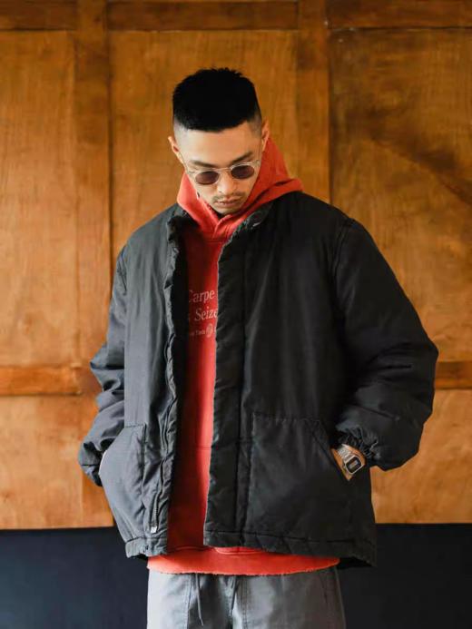 GYOZA PASTA/GP25AW-C062/可拆卸袖马甲背心棉服外套 商品图4