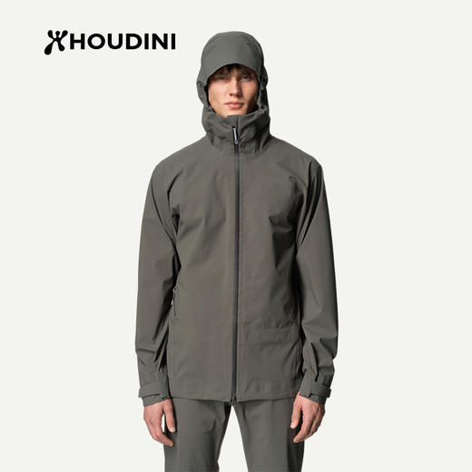 HOUDINI胡丁尼BFF Jacket挚友男户外秋防风防水登山夹克冲锋衣 810037 商品图0