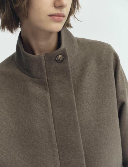 JAI 25AW 米灰色绵羊毛自由之丘外套 商品图5