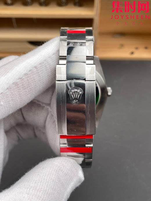 劳力士 VS日志41系列 VS日志V2版 蓝色盘 男士腕表 丹东3235机 三珠带 板带 表径41mm 商品图7