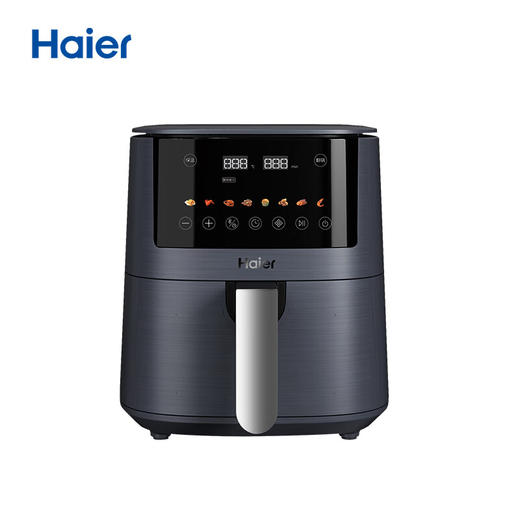 海尔（Haier）空气炸锅4.5L家用多功能无油烟电炸锅不沾低脂煎炸炸鸡炸薯条 HA-E4510S触控款 商品图0