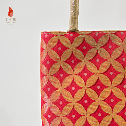 【上久楷 X 恭王府】 宋锦福袋 金钱纹 XB3B105205001 商品图4