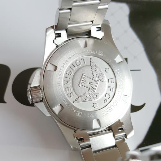 【95新】LONGINES 浪琴L3.782.4.06.6康卡斯系列自动机械机芯43MM（男款）日期显示251025NJS11现售价：9000 商品图6