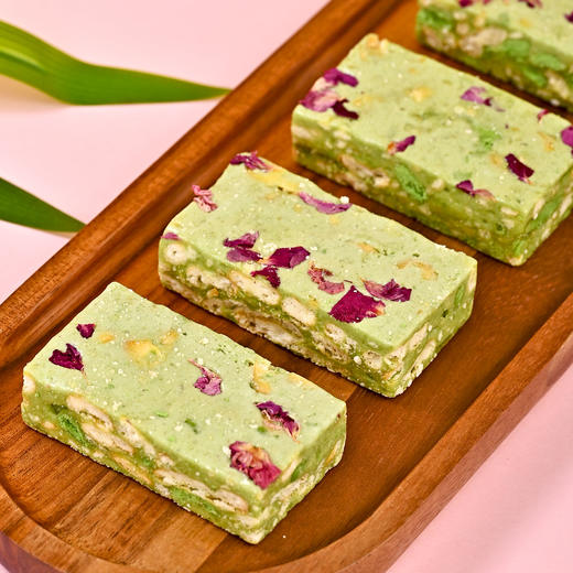 野风酥百花酪228g 山东特产特色点心伴手礼零食牛轧糖雪花酥糕点老字号 牡丹花味 商品图2