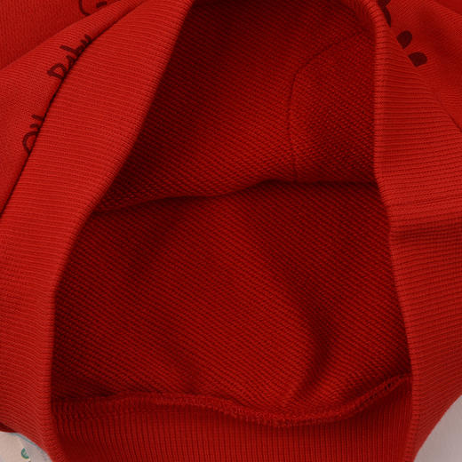 棉果果冬季新品新年款喜庆节日氛围中国红男童女童大毛圈中国风卫衣M502180225764 商品图4