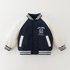 【无氟防泼水】马克珍妮男童猫咪星球夹棉棒球夹克秋冬新款551360 商品缩略图3
