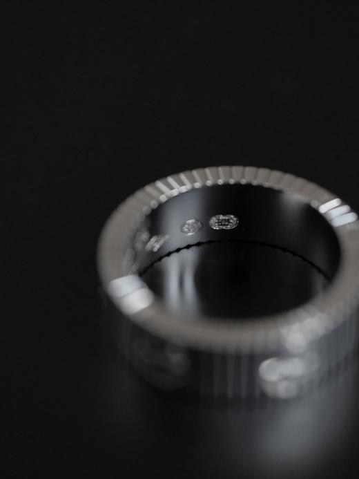 YS02-卡地亚 格栅设计 戒指男女同款情侣款（XK） 商品图11