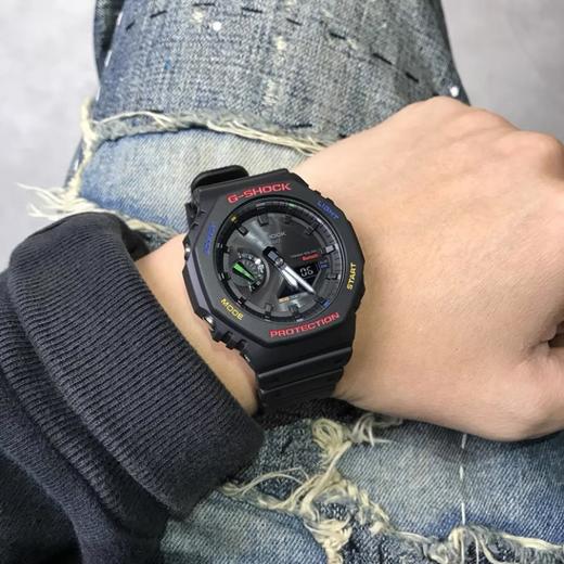 CASIO卡西欧G-SHOCK八角农家橡树碳纤维核心石英机芯 男女情侣款手表 商品图1