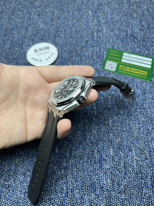 原装订制版！硬货来啦！分分钟让你中毒！世界上zui MAN的男表系列，没有之一，AP爱彼 皇家橡树离岸型，型号15703，出自当代zui伟大的钟表大师（没有之一）尊达之手！ 商品图4
