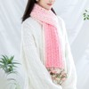 苏苏姐家软茸花簇围巾手工diy编织梦羽毛线团自制围巾钩针材料包 商品缩略图2