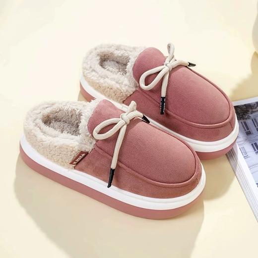 【36-40码】女士乳胶底垫棉拖鞋[WG52208] 商品图2