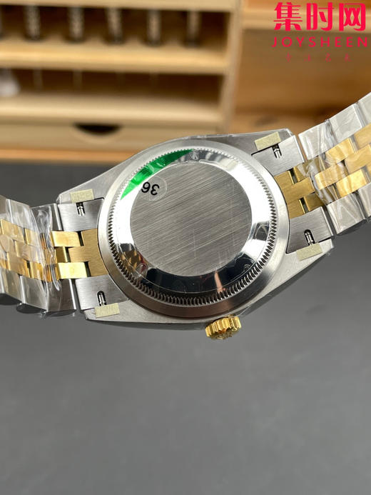 劳力士 VS日志36系列 间金款36mm 男士腕表 3235机 五珠带 表径36mm 小手腕福音 商品图8