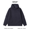 87659SDSA男士秋冬新款痞帅男装韩版简约纯色拼接假两件连帽卫衣百搭潮 商品缩略图1