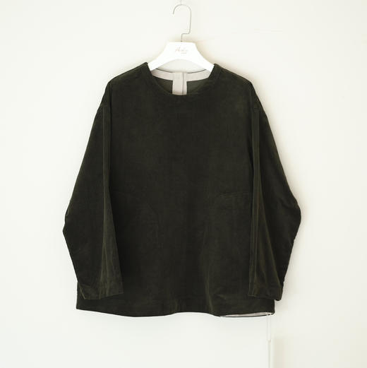 黄阿福 轻量灯芯绒套头衫 商品图0