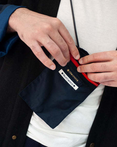 Wonder几合-羊毛長外套-海军蓝 Long Coat 商品图12