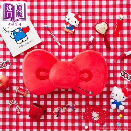 【中商原版】Hello Kitty蝴蝶结超软抱枕靠枕书 日文原版日韩 Hello Kitty ふわもちリボンクッションBOOK 商品图3