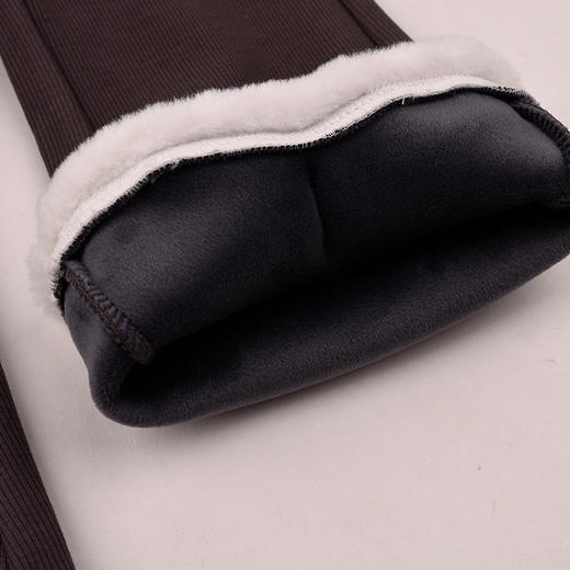 棉果果冬季新品女童复合水貂绒保暖加厚针织加绒长裤M522200425777 商品图4