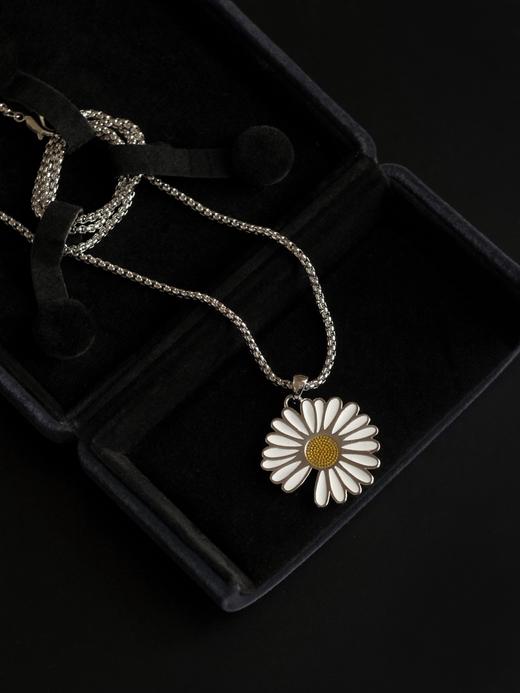 YS15-ins小雏菊项链毛衣链日韩风GD同款（XK） 商品图2