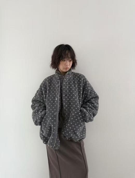 韩国ol*i se*oul波点羊羔毛立领外套 商品图1