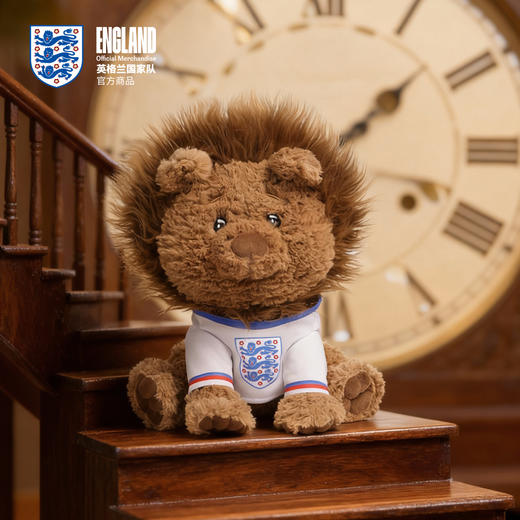 【官方正版】英格兰国家队 | 雄狮毛绒玩偶可爱软萌吉祥物周边 商品图2