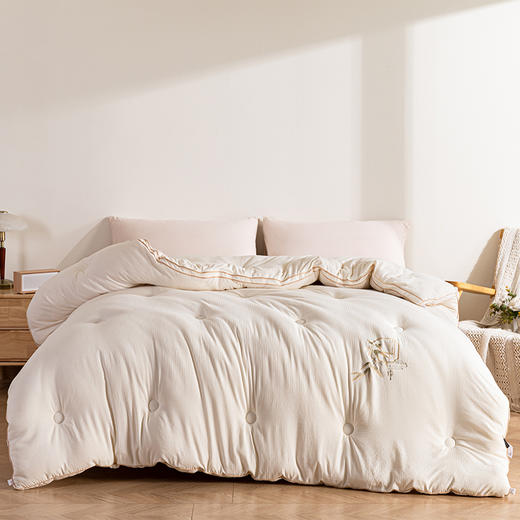 多喜爱 美眠康 小竹绵大豆七孔冬被/子母被 商品图4