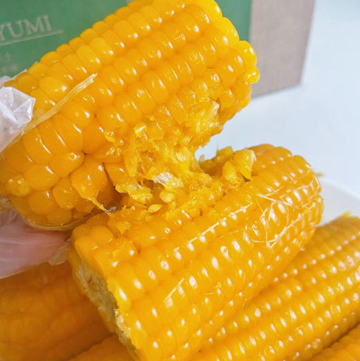 【有机黄黑糯玉米段】内蒙黄/黑糯玉米 富含膳食纤维和维生素 颗粒饱满  1小时快速锁鲜真空包装 便捷！非转基因 0添加 放心吃~ 商品图2